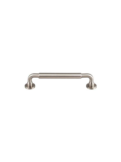 Lily Cabinet Pull - 5 1/16 inch Center-to-Center in Satin Nickel.